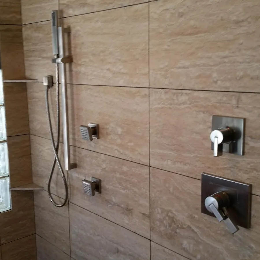 Shower fixture installation for Water Heater Replacement in Pullman